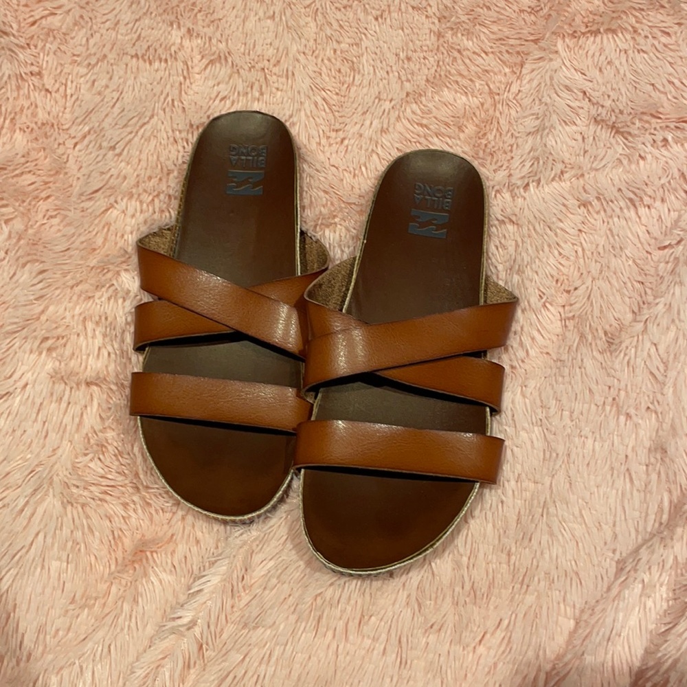 Billabong slide on sandals